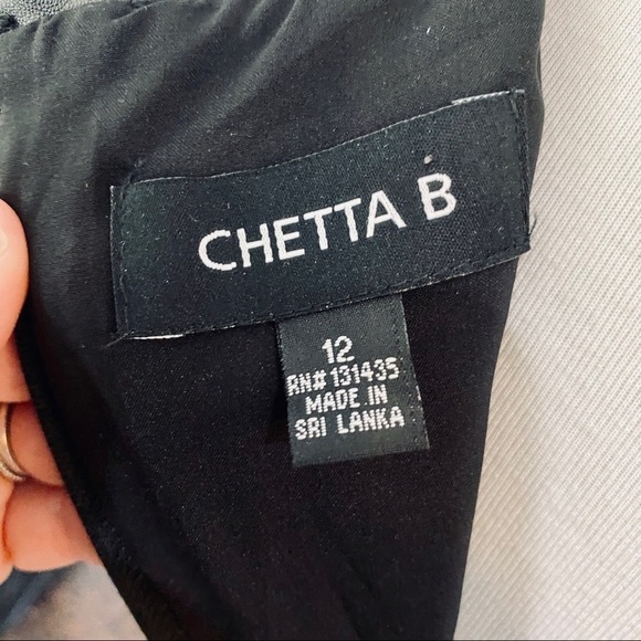 Chetta B Houndstooth Sheath Career Dress, 12 - Picture 4 of 5